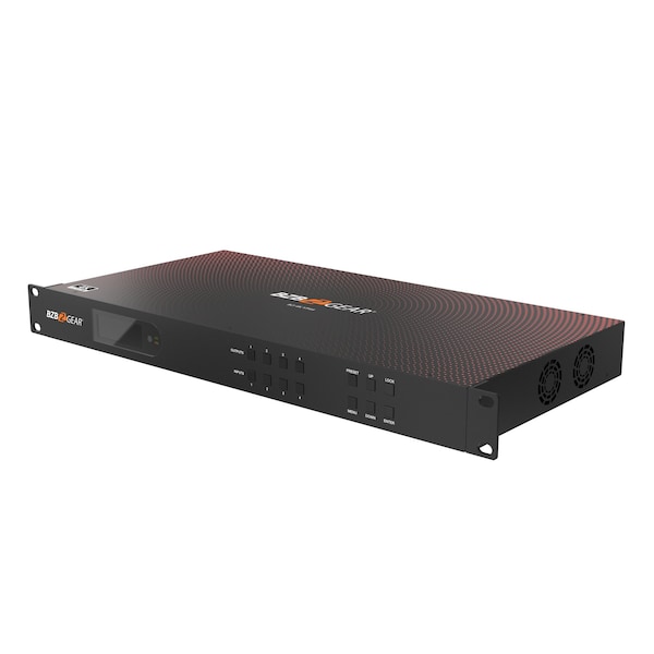 Bzbgear 4X4 4K UHD Seamless HDMI Matrix Switcher/Video Wall Processor/MultiViewer - BG-4K-VP44