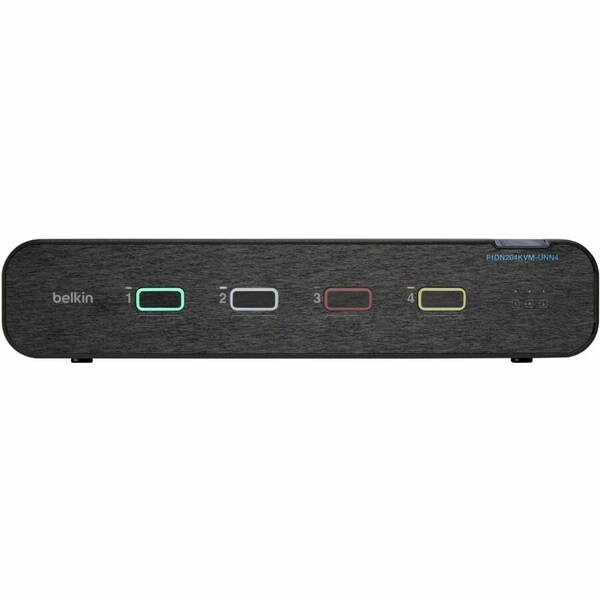 Belkin BELKIN 4-PORT DUAL HEAD DP/HDMI TO DP/HDMI VIDEO SECURE DESKTOP KVM SWITCH PP4.0 - F1DN204KVM-UN-4
