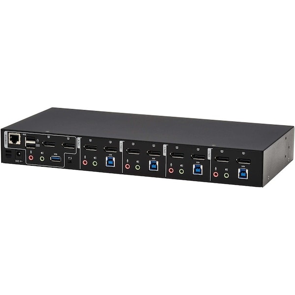 Tripp Lite DISPLAYPORT KVM SWITCH DUAL-DISPLAY 4-PORT 4K60HZ USB 3.2 GEN 1 - B006-DP2UA4