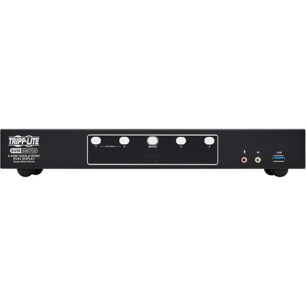 Tripp Lite DISPLAYPORT KVM SWITCH DUAL-DISPLAY 4-PORT 4K60HZ USB 3.2 GEN 1 - B006-DP2UA4