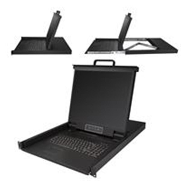 Ezgeneration 19 in. 8-Port 1U Rackmount KVM Console for Server Rack - EZ3196953