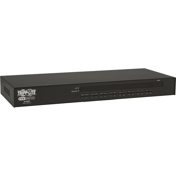Tripp Lite 16-PORT RACKMOUNT USB / PS2 KVM SWITCH W/ ON-SCREEN DISPLAY 1U - B042-016