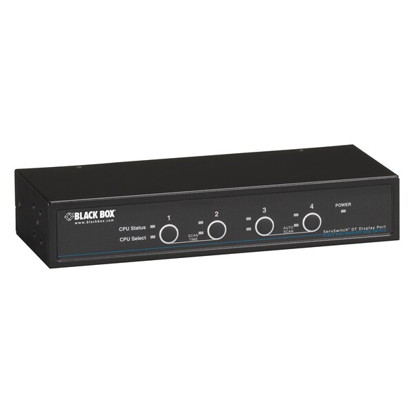 Black Box 4 Port Display Port Kvm w/ Usb And Aud - KV9704A