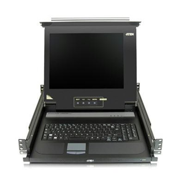 Aten Corp CL1000M 17 Inch Single-Rail LCD Console - ATEN-CL1000M