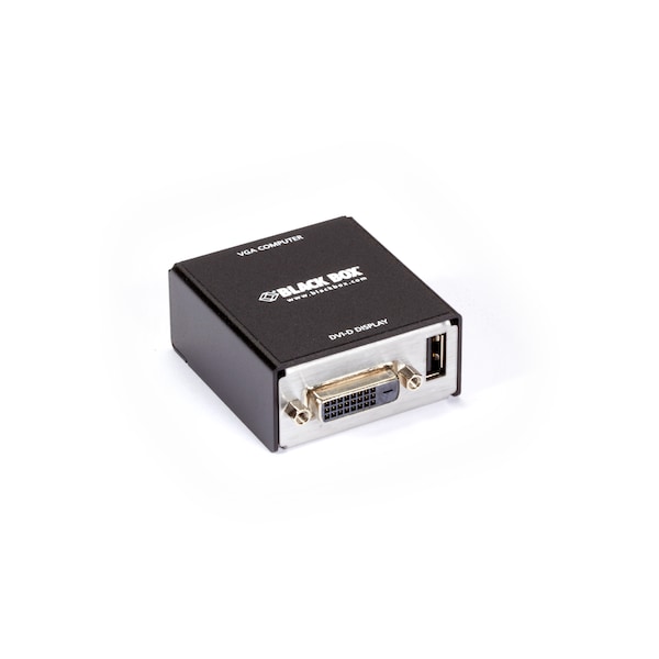 Black Box Vga To Dvi-D Video Converter (Usb Powered) For Kvm - KVGA-DVID