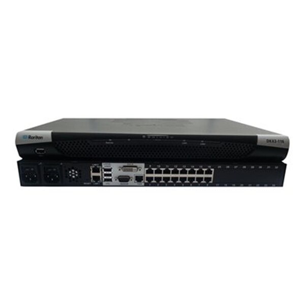 Raritan Dominion Rack-Mountable KVM Switch - 16 Ports - 11352319