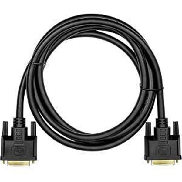 Evolve 6 ft. DVI-D to DVI-D Male to Male Cable - Black - EV328454