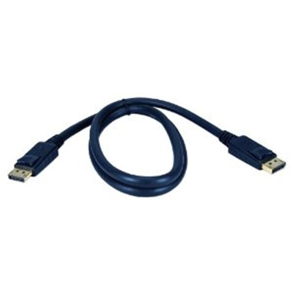 Plugit 3 ft. DisplayPort Cable with Latching Connectors - Male-to-Male - PL634912