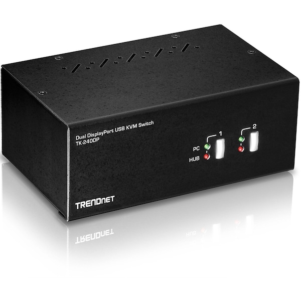 Trendnet Dual Monitor DisplayPort, TK240DP - TK240DP