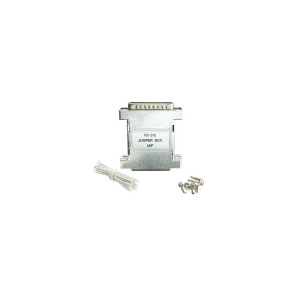 Swe-Tech 3C RS-232 Jumper Box, DB25 Male to DB25 Female - FWT31D3-44200