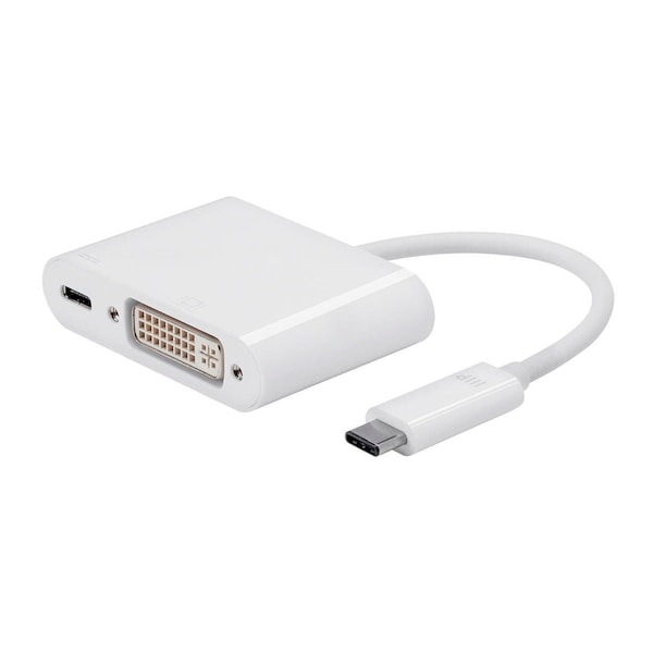 Monoprice Usb, C To Dvi, Usb, C, F, Dual Port Adptr - 15243