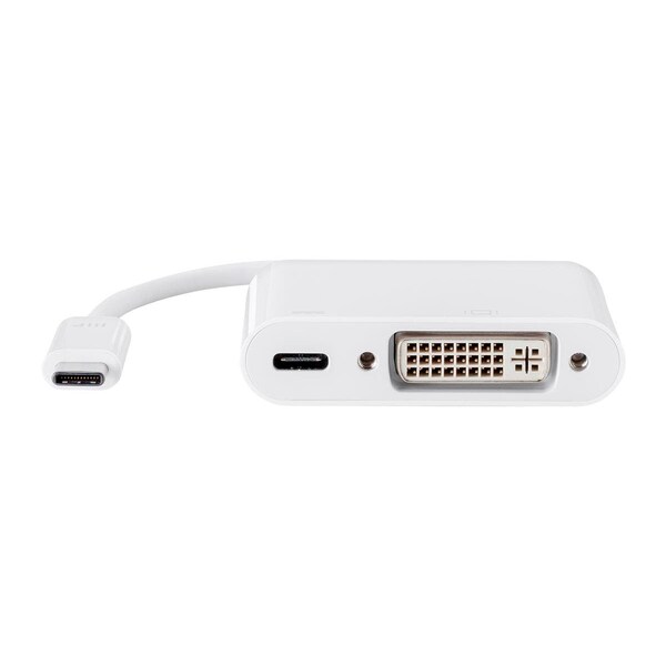 Monoprice Usb, C To Dvi, Usb, C, F, Dual Port Adptr - 15243