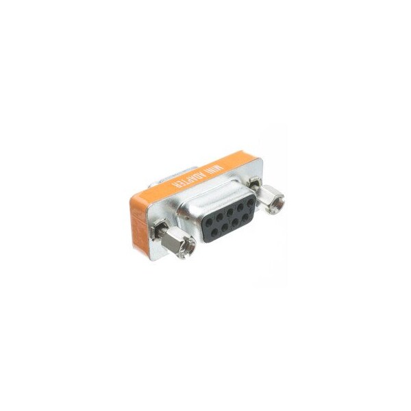 Swe-Tech 3C Mini Null Modem Adapter, DB9 Female to DB9 Female - FWT31D1-28400