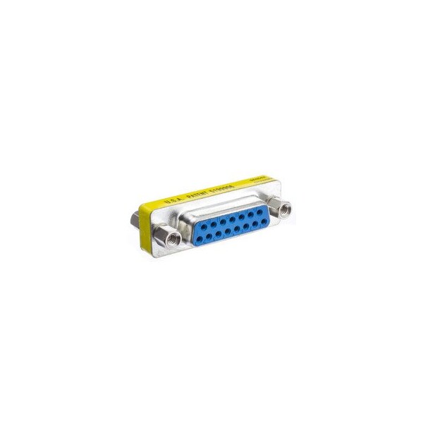 Swe-Tech 3C Apple/Mac Mini Gender Changer, DB15 Female to DB15 Female - FWT31D2-02400