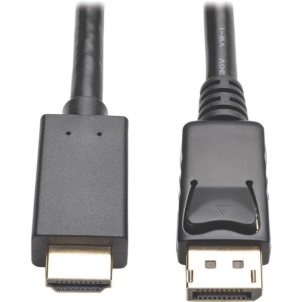 Tripp Lite 3FT DISPLAYPORT TO HD ADAPTER ACTIVE CONVERTER WITH LATCHES DP 1.2 4K X 2K M/M 3 - P582-003-V2-ACT