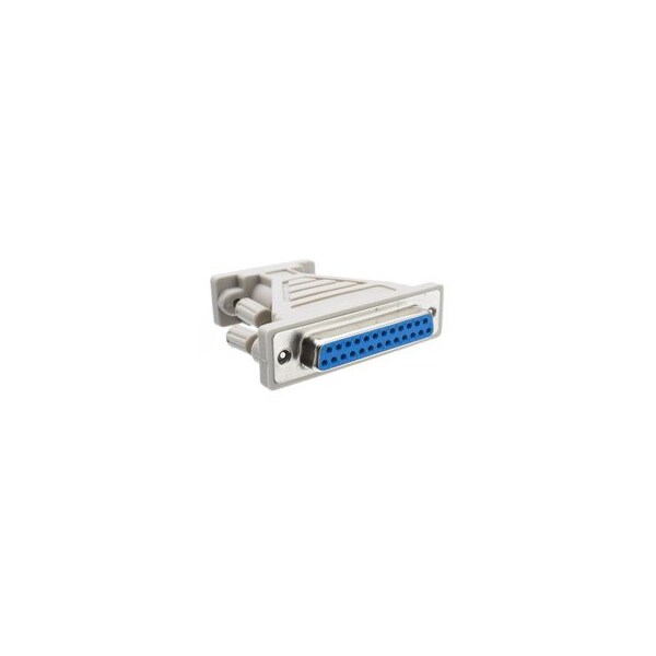 Swe-Tech 3C Serial / AT Modem Adapter, DB9 Male to DB25 Female - FWT30D1-05200