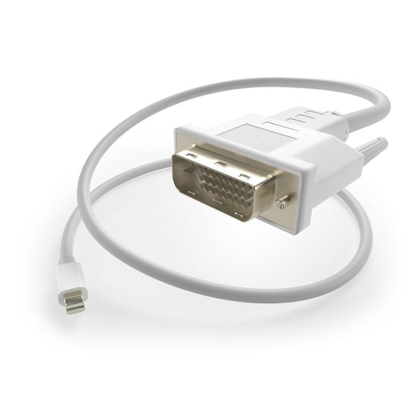 Unirise Usa This Mini Displayport Male To Dvi-D Dual Link Male Cable Allows You - MDPDVI-15F-MM