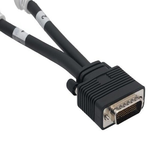 Sanoxy 8in DMS-59 to DVI-I Dual Link Splitter Cable - SNX-CBL-LDR-DV111-1208