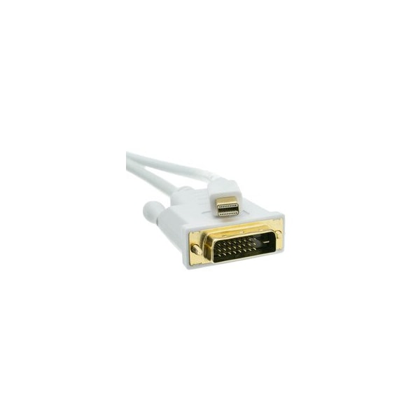 Swe-Tech 3C Mini DisplayPort to DVI Video Cable, Mini DisplayPort Male to DVI Male, 10 foot - FWT10H1-62210