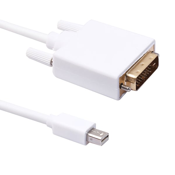 Axiom Axiom Mini Displayport Male To Dual Link Dvi-D Male Adapter Cable 6Ft - MDPMDDVIDM06-AX