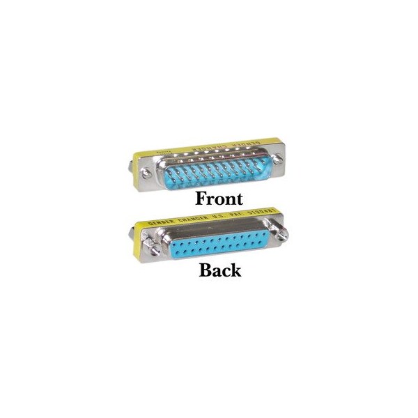 Swe-Tech 3C Serial Mini Coupler, DB25 Male to DB25 Female - FWT31D3-22200
