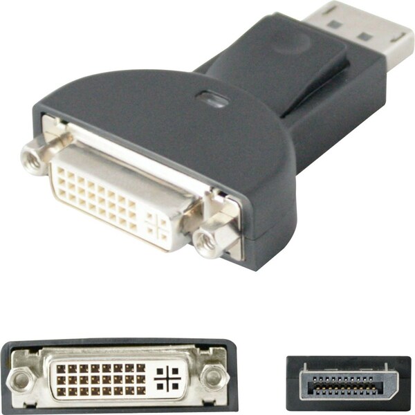 Add-On Addon 5 Pack Of Displayport Male To Dvi-I (29 Pin) Female Black, PK5 - DISPLAYPORT2DVIADPT-5PK