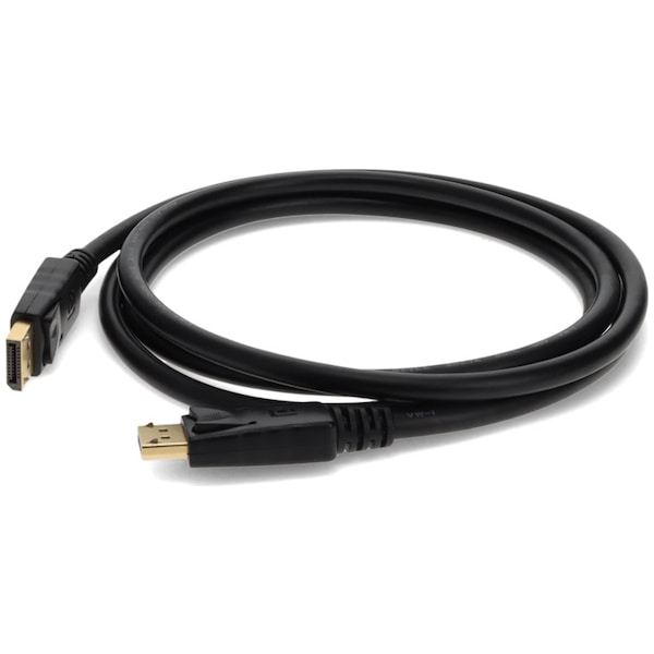 Add-On Addon 5 Pack Of 6Ft Displayport Male To Male Black Cable - DISPLAYPORT6F-5PK