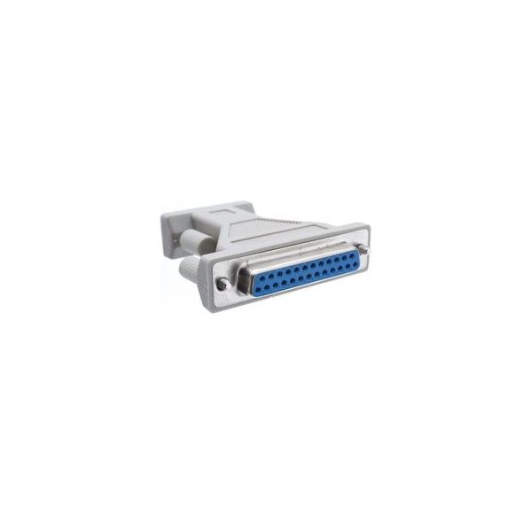 Swe-Tech 3C Serial / AT Modem Adapter, DB9 Female to DB25 Female - FWT30D1-05400