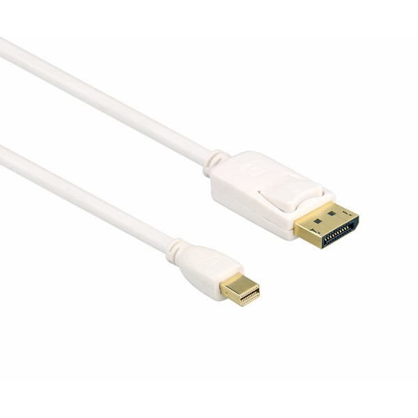 Axiom Axiom Mini Displayport Male To Displayport Male Adapter Cable 6Ft - MDPMDPM06-AX