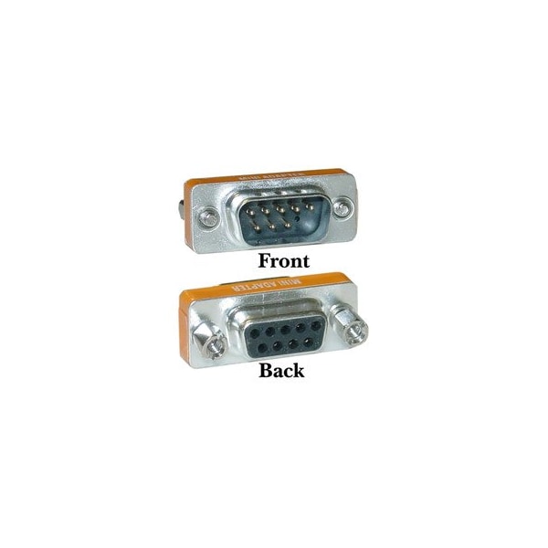 Swe-Tech 3C Mini Null Modem Adapter, DB9 Male to DB9 Female - FWT31D1-28200
