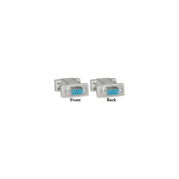 Swe-Tech 3C Null Modem Adapter, DB9 Female to DB9 Female - FWT30D1-18400