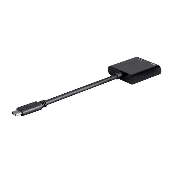 Monoprice Select Series USB-C to Mini DisplayPort & USB-C (F) Dual Port Adapter - 24274