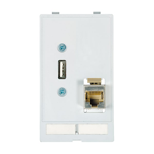 Murrelektronik MODLINK MSDD DATA INSERT, 1xUSB-A female/female + 1xRJ45 - 4000-68000-1310000