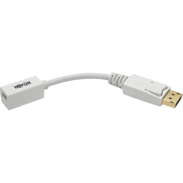 Tripp Lite DISPLAYPORT TO MINI DISPLAYPORT CABLE ADAPTER, 4K X 2K/3840 X 2160 M/F, 6 IN. - P134-06N-MDP