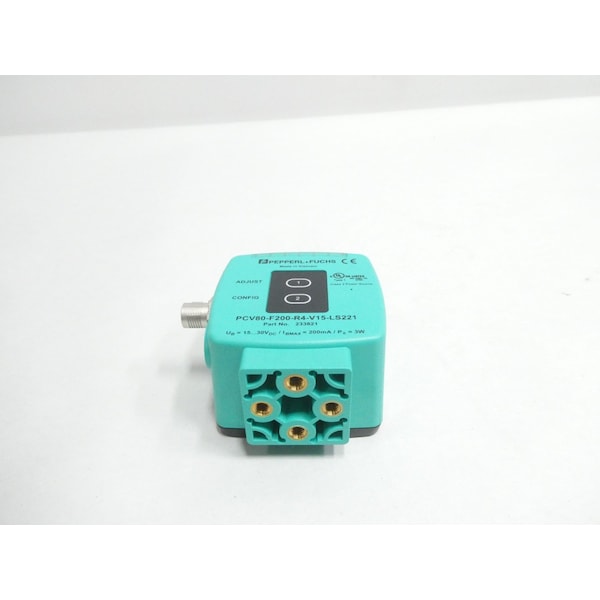 CABEZA DE LECTURA ÓPTICA DE Pepperl Fuchs 15-30V-DC OTRO SENSOR - PCV80-F200-R4-V15-LS221