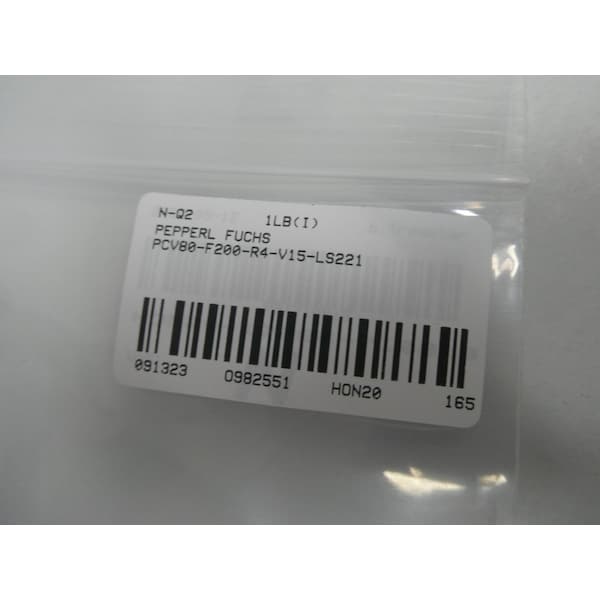 CABEZA DE LECTURA ÓPTICA DE Pepperl Fuchs 15-30V-DC OTRO SENSOR - PCV80-F200-R4-V15-LS221