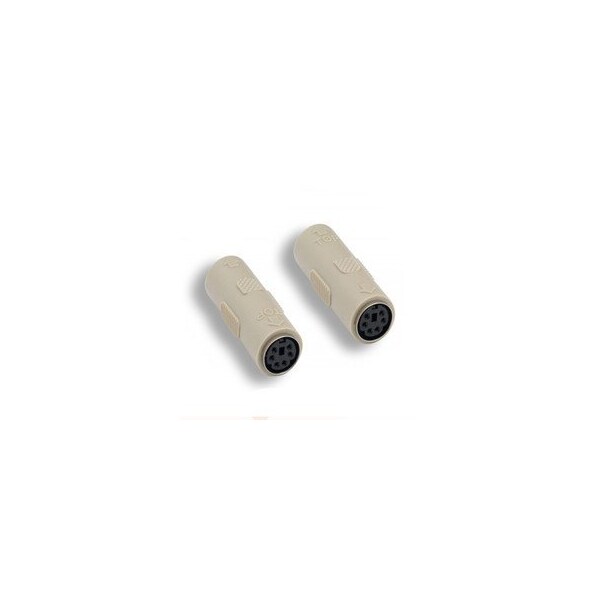 Swe-Tech 3C PS/2 Coupler / Gender Changer, MiniDin6 Female to MiniDin6 Female - FWT30I2-06700