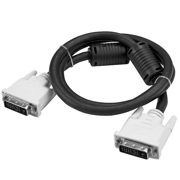 Startech.Com 3ft Male to Male DVI-D Dual Link Monitor Cable - DVIDDMM3