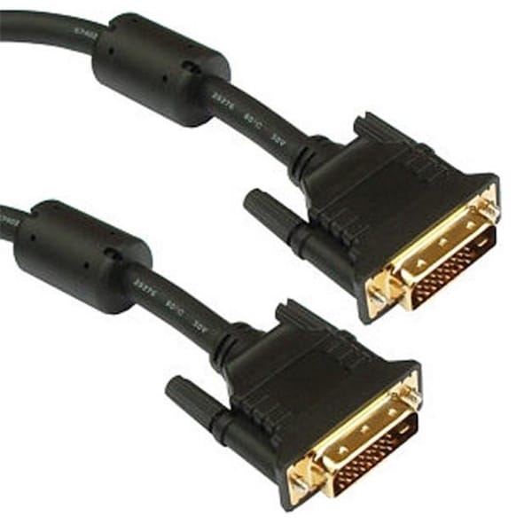 Cmple CMPLE 364-N DVI-D Digital to DVI-D Digital Dual Link M-M Cable -50FT- Gold Plated - 364-N