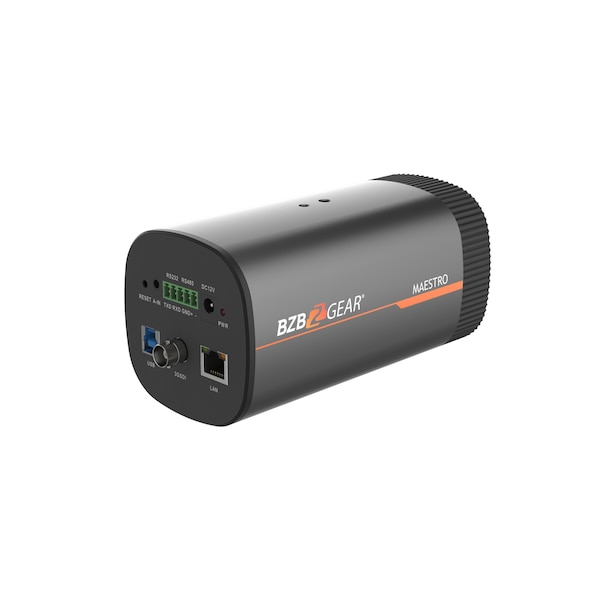 Bzbgear 8MP SDI USB3.0 IP POE SDI Wide Angle Educational Auto Tracking Camera - BG-MAESTRO
