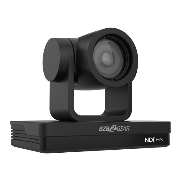 Bzbgear Universal 1080P FHD PTZ 12X NDI/HDMI/SDI/USB 3.0 RS232/485 Live Streaming Camera Black - BG-UPTZ-ND12X-B