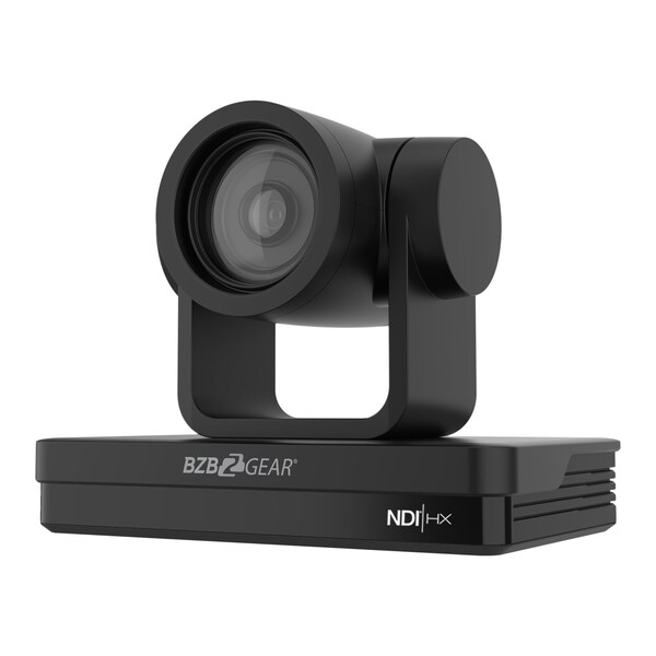 Bzbgear Universal 1080P FHD PTZ 12X NDI/HDMI/SDI/USB 3.0 RS232/485 Live Streaming Camera Black - BG-UPTZ-ND12X-B