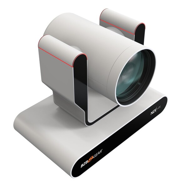Bzbgear NDI CAMERA 4K 60HZ 12X ZOOM WHT - BG-ADAMO-4KND12X-W