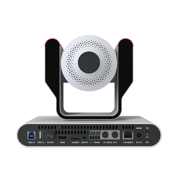 Bzbgear NDI CAMERA 4K 60HZ 12X ZOOM WHT - BG-ADAMO-4KND12X-W