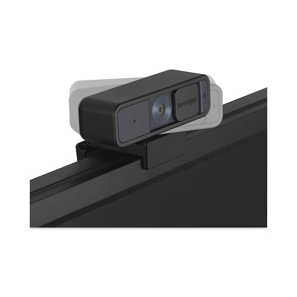 Kensington W2000 1080p Auto Focus Webcam, 1920 pixels x 1080 pixels, 2 Mpixels, Black - K81175WW