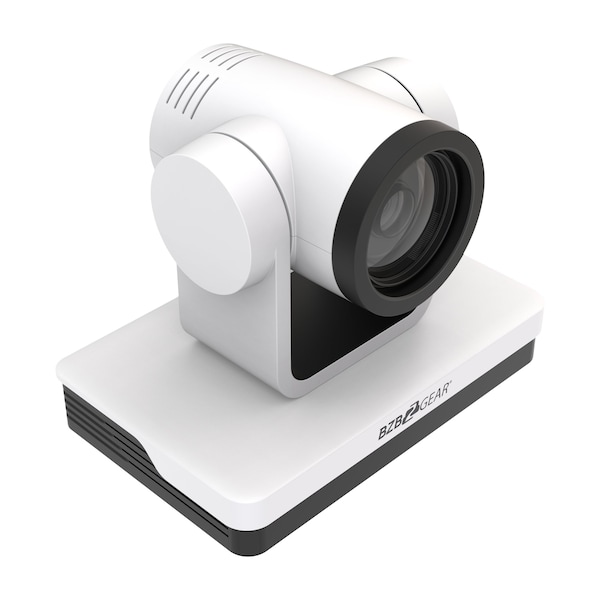 Bzbgear Universal 1080P FHD PTZ 30X HDMI/SDI/USB 3.0 RS232/485 Live Streaming Camera White - BG-UPTZ-30XHSU-W