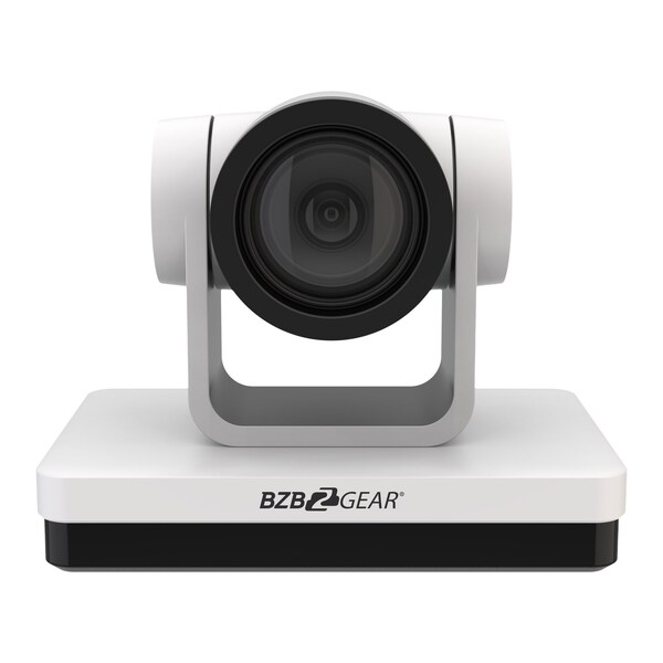 Bzbgear Universal 1080P FHD PTZ 30X HDMI/SDI/USB 3.0 RS232/485 Live Streaming Camera White - BG-UPTZ-30XHSU-W