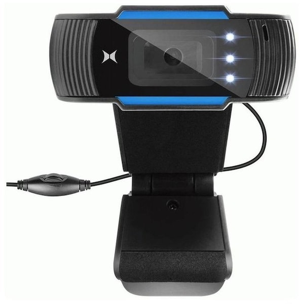Xtreme HD Studio Pro Web Camera streams and records video in crisp 720P HD resolution w/3 bright LED light - XCA21007BLK