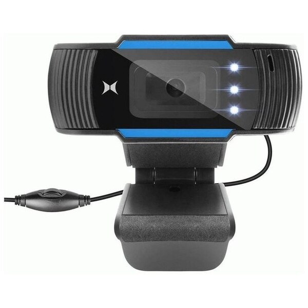 Xtreme HD Studio Pro Web Camera streams and records video in crisp 720P HD resolution w/3 bright LED light - XCA21007BLK