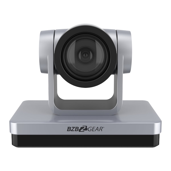 Bzbgear Universal 1080P FHD PTZ 12X HDMI/SDI/USB 3.0 RS232/485 Live Streaming Camera Silver - BG-UPTZ-12XHSU-S